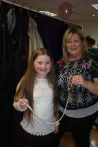 Molly Mangan, Rylane with hair stylist Maria O'Donoghue of Styles Hair Salon Coachford